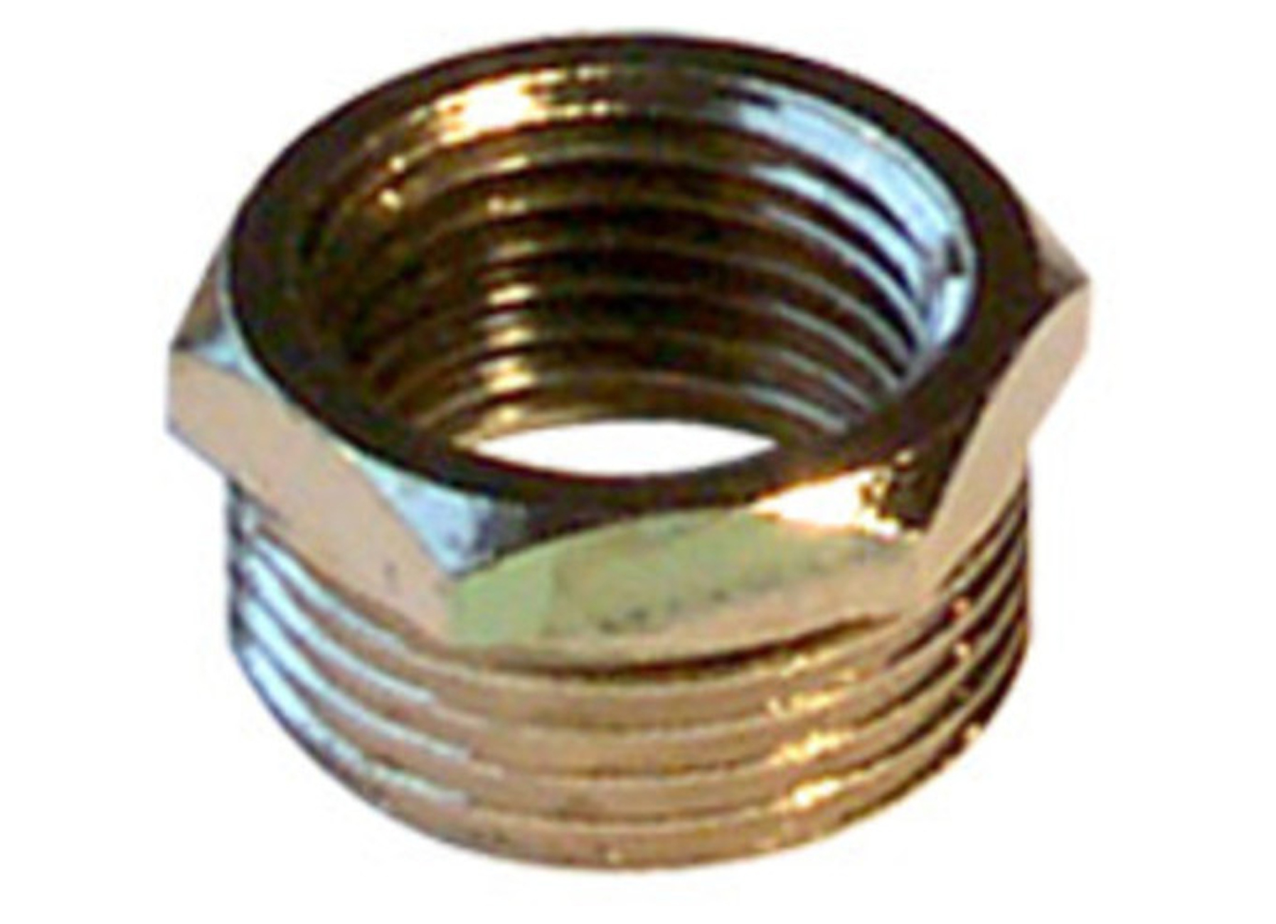 RACCORD FILETE EN CHROME 3/4'' M X 1/2'' F