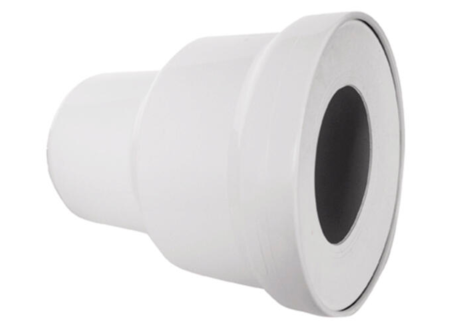 MANCHON D'EVACUATION POUR WC 90X160MM BLANC