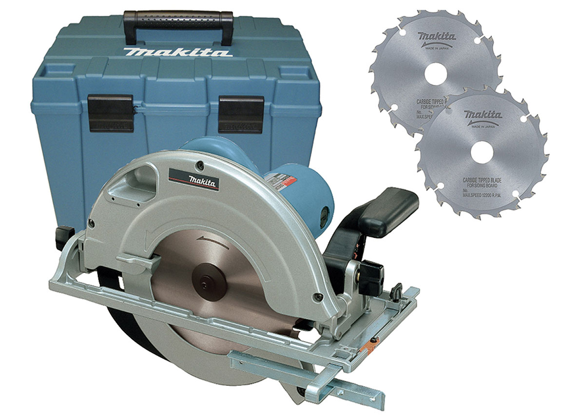 MAKITA SCIE CIRCULAIRE 2000W 235MM EN COFFRET AVEC ACCESSOIRES SUPPLEMENTAIRES