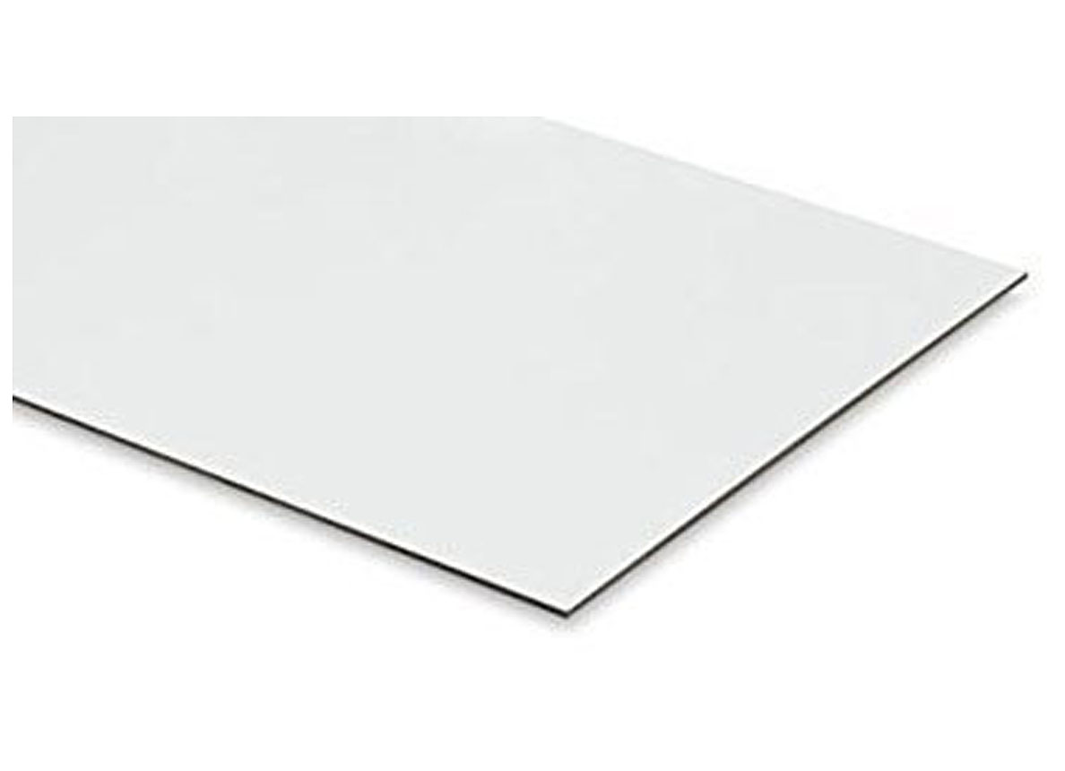 PANNEAU UNALIT BLANC     244X122MM