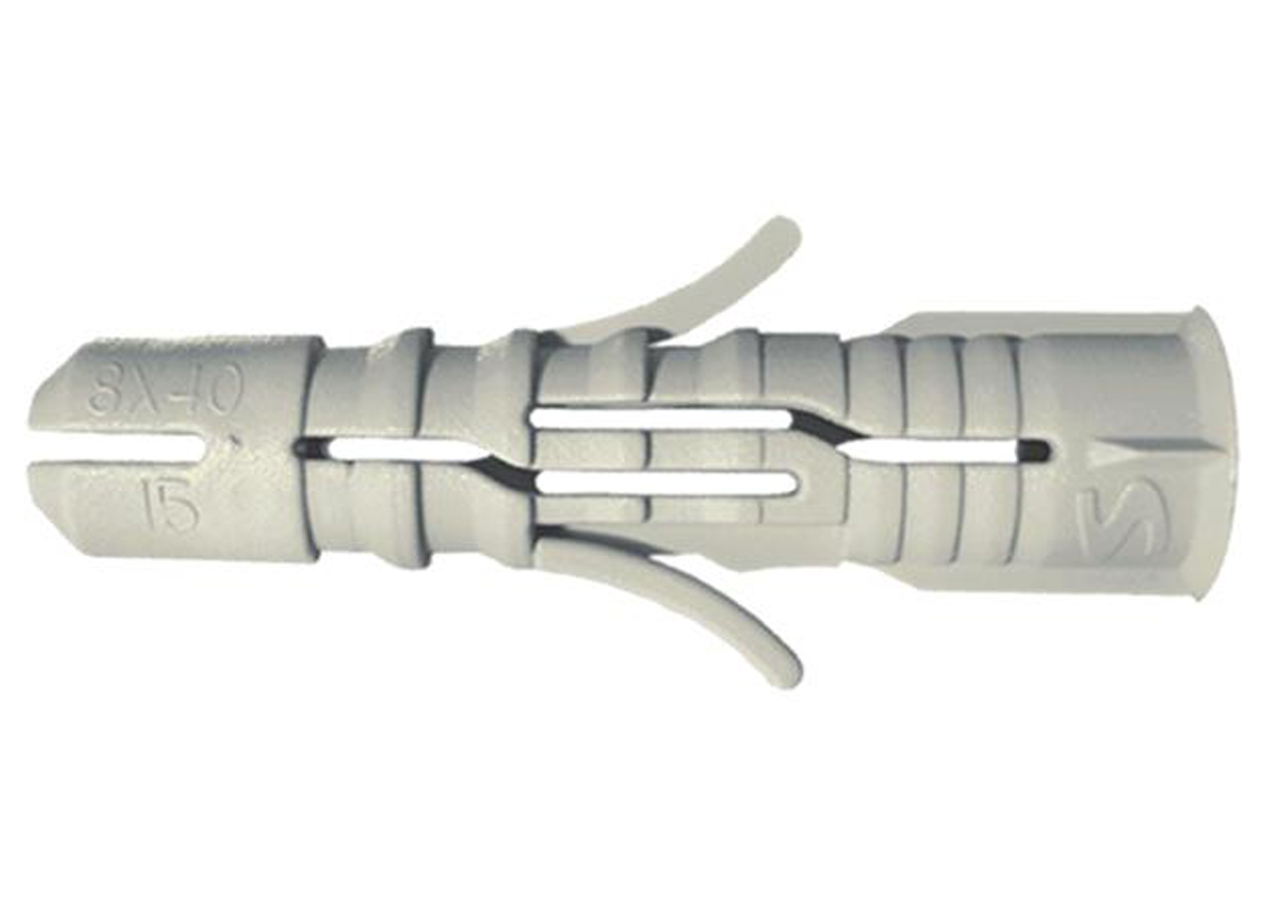 NYLON FORT CHEVILLE MULTIFONCTIONNELLE AVEC COLLERETTE SMART Ø8X40MM 