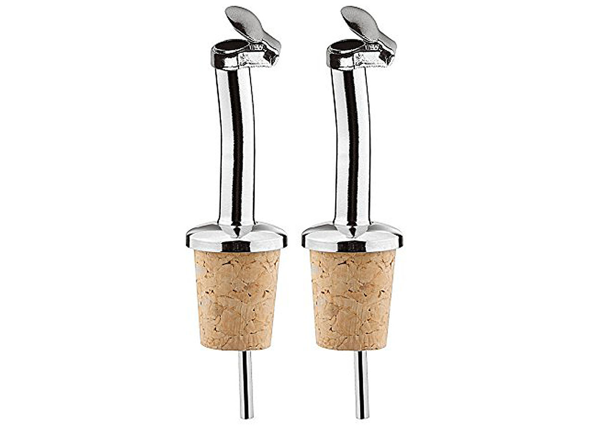 SCHENKSTOPSEL 2STK + KLEP METAAL