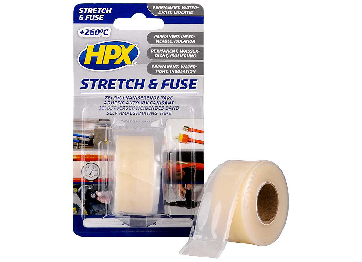 HPX STRETCH & FUSE TRANSPARENT 25MMX3M