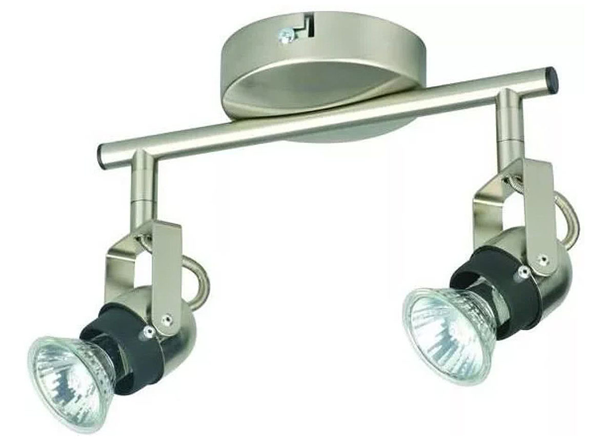 SPOT BO 2 LED GU10 250LM ANTRACIET