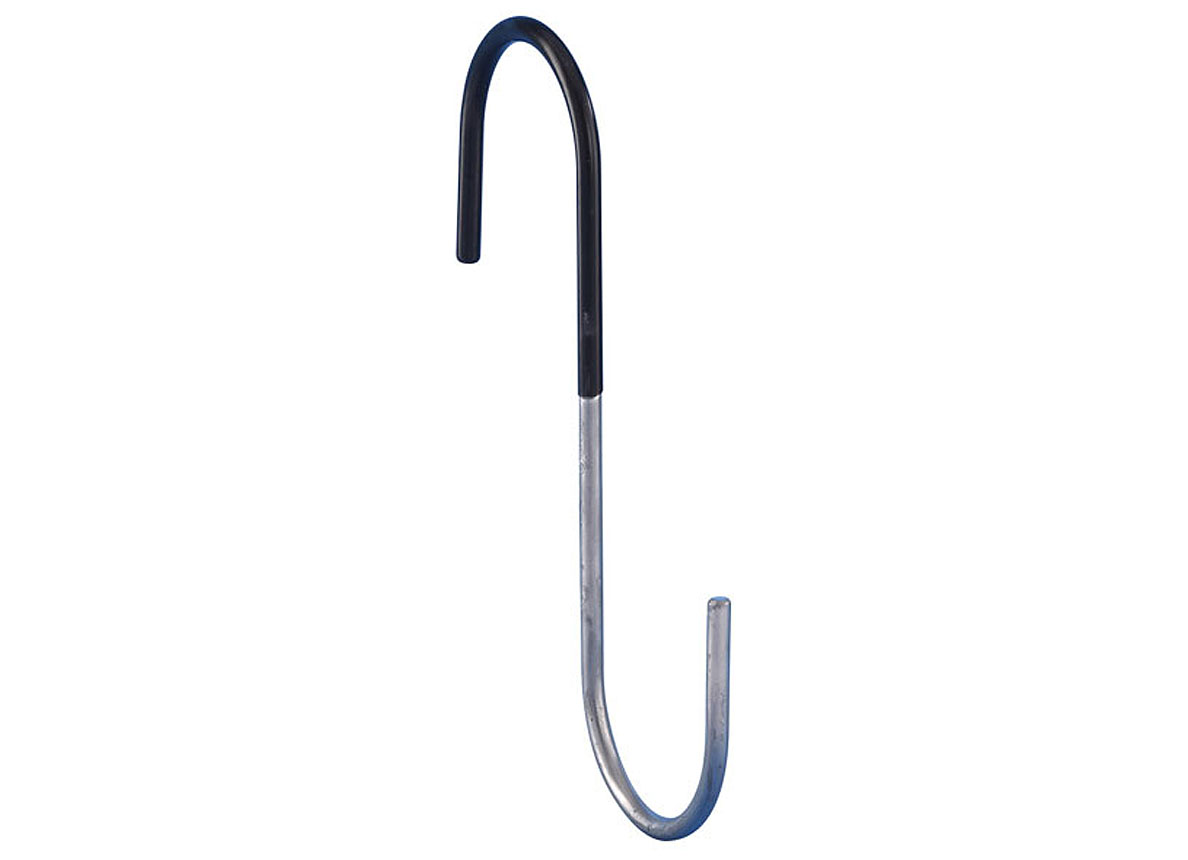 CROCHET EN S ZINGUE 20CM