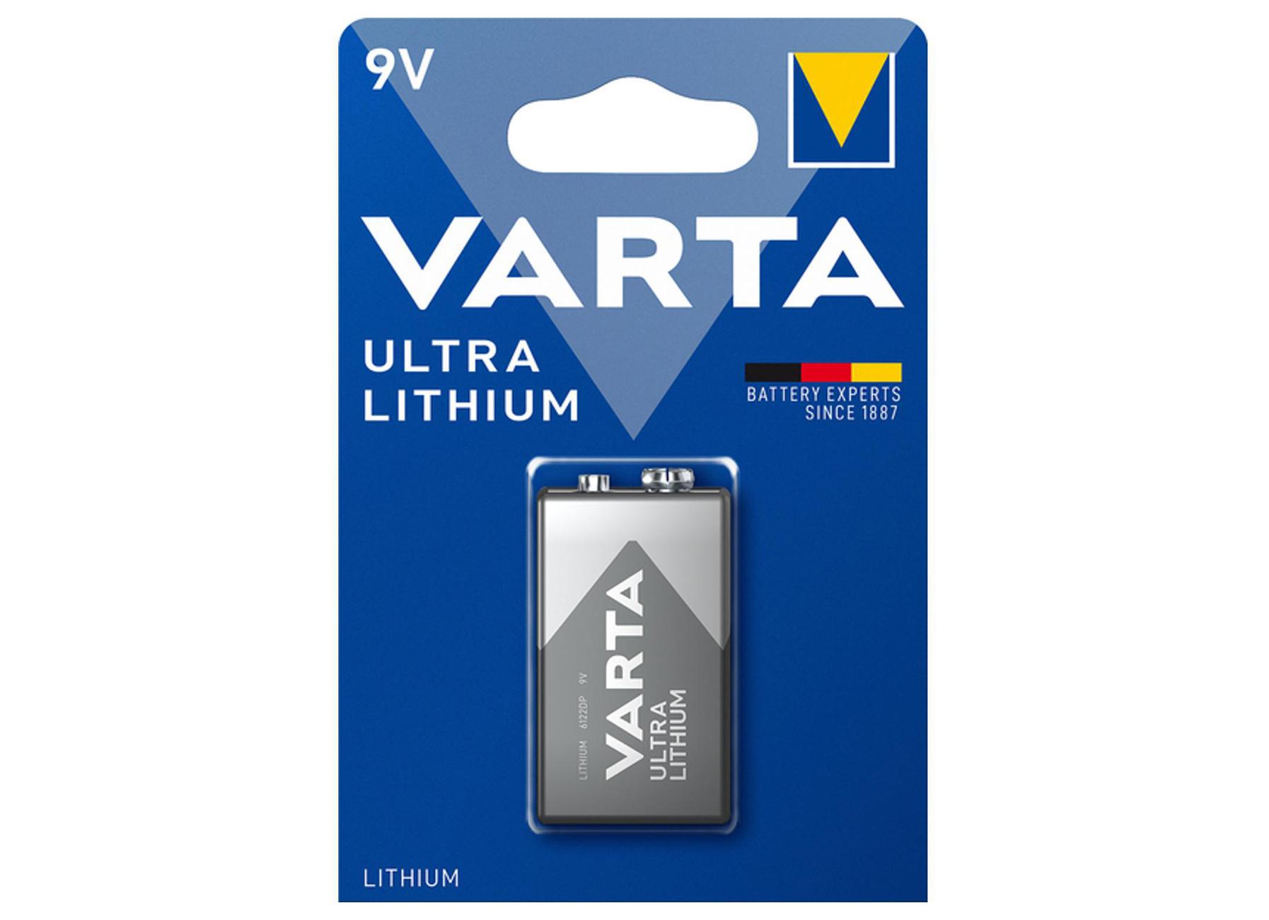 PILE LITHIUM VARTA 9V CR9V