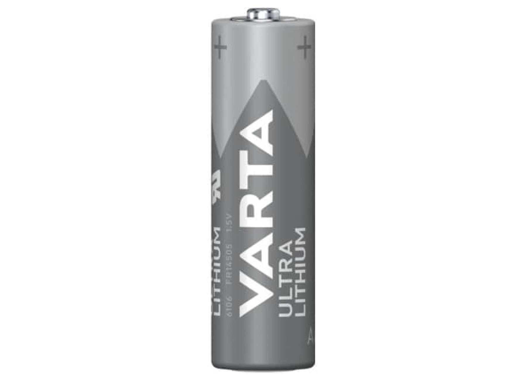 VARTA ULTRA LITHIUM LR06 AA 4 PACK