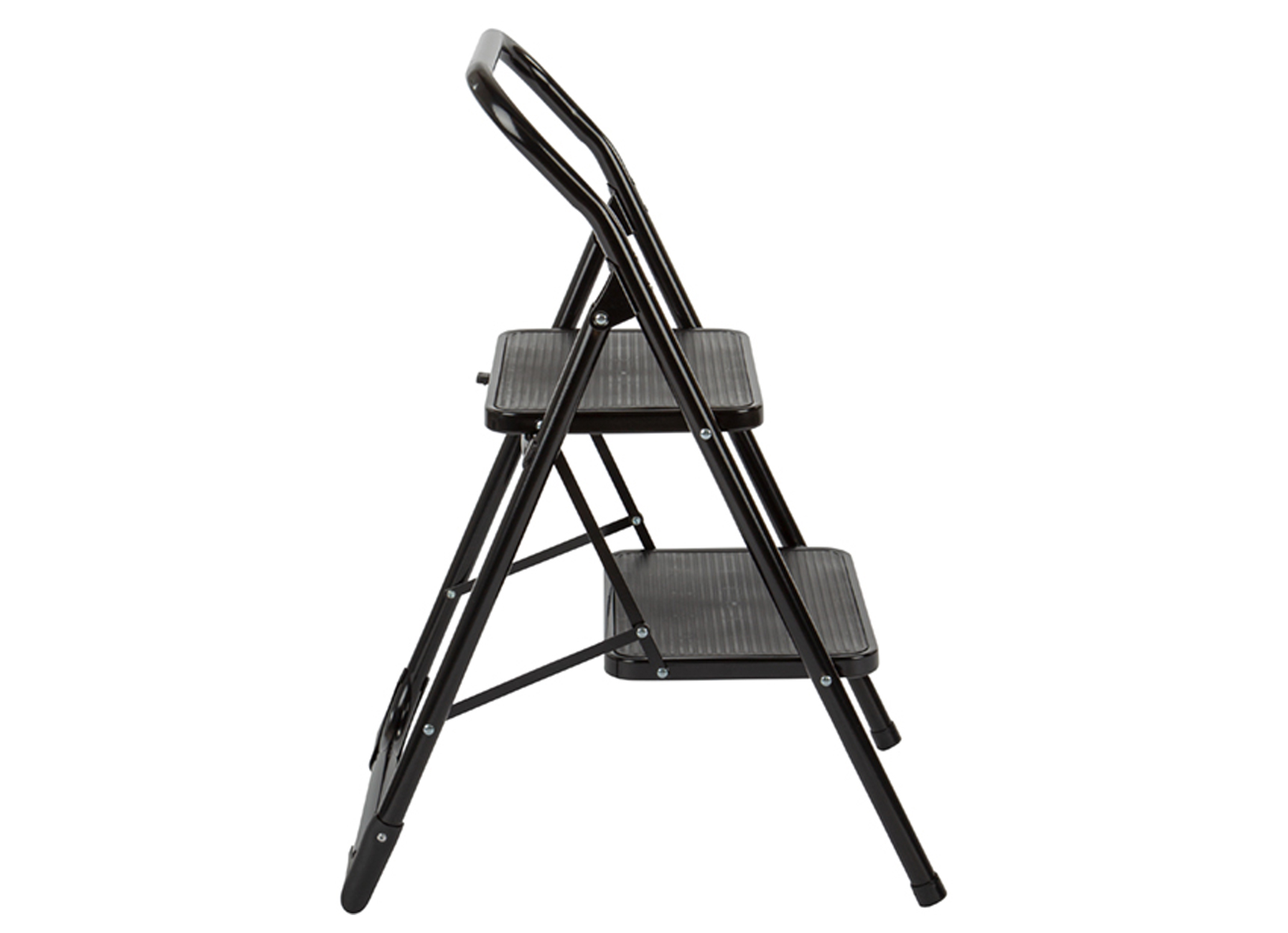 ESCABEAU DE MENAGE AVEC 2 MARCHES LARGES