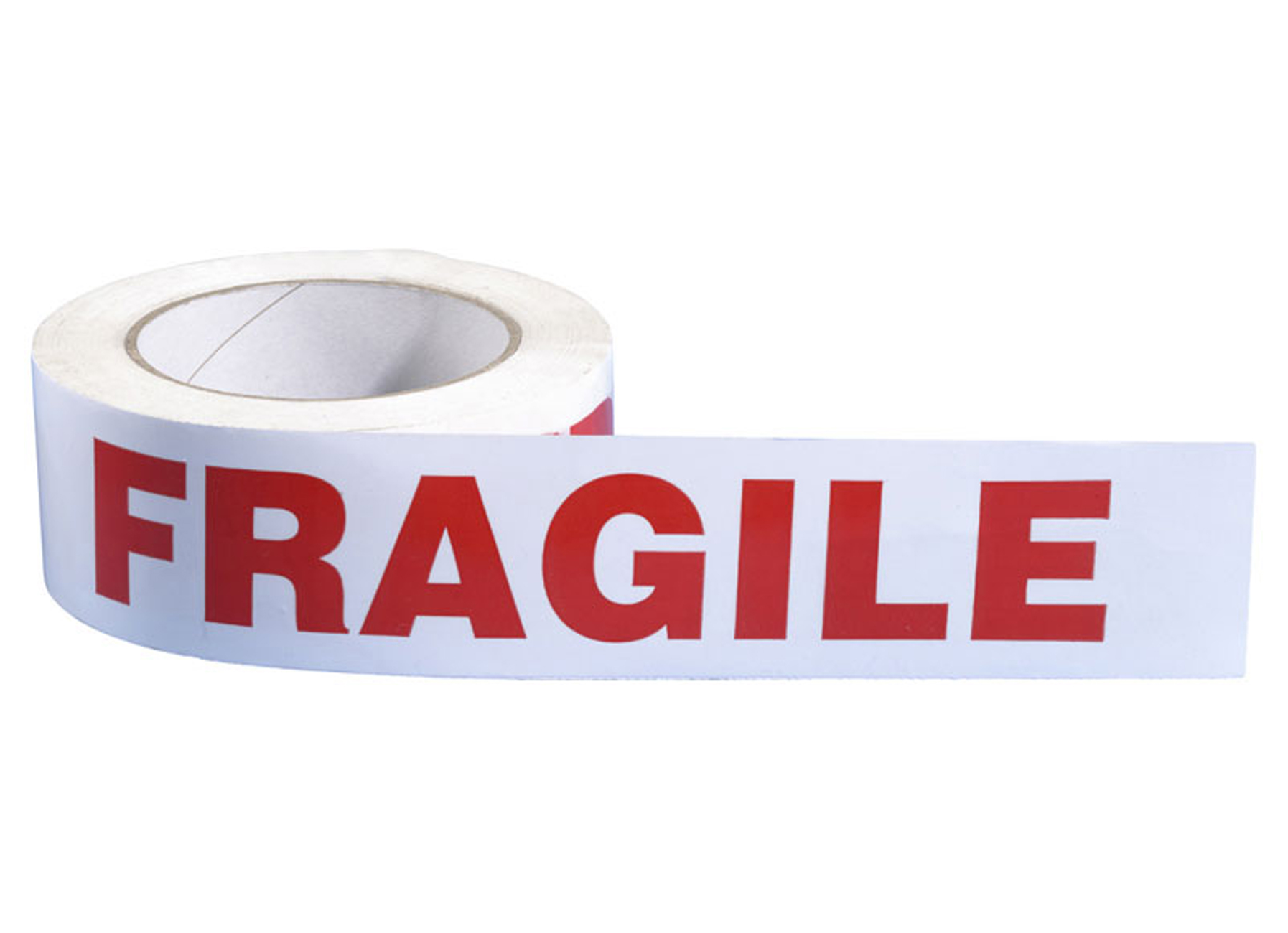 ROL KLEEFBAND MET TEKST FRAGILE 66MX50MM
