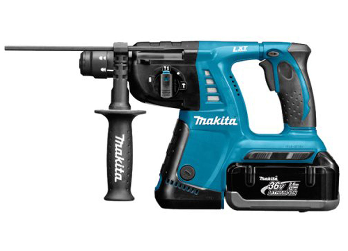MAKITA 36V COMBIHAMER BHR262TRDE + B-12027 BORENSET