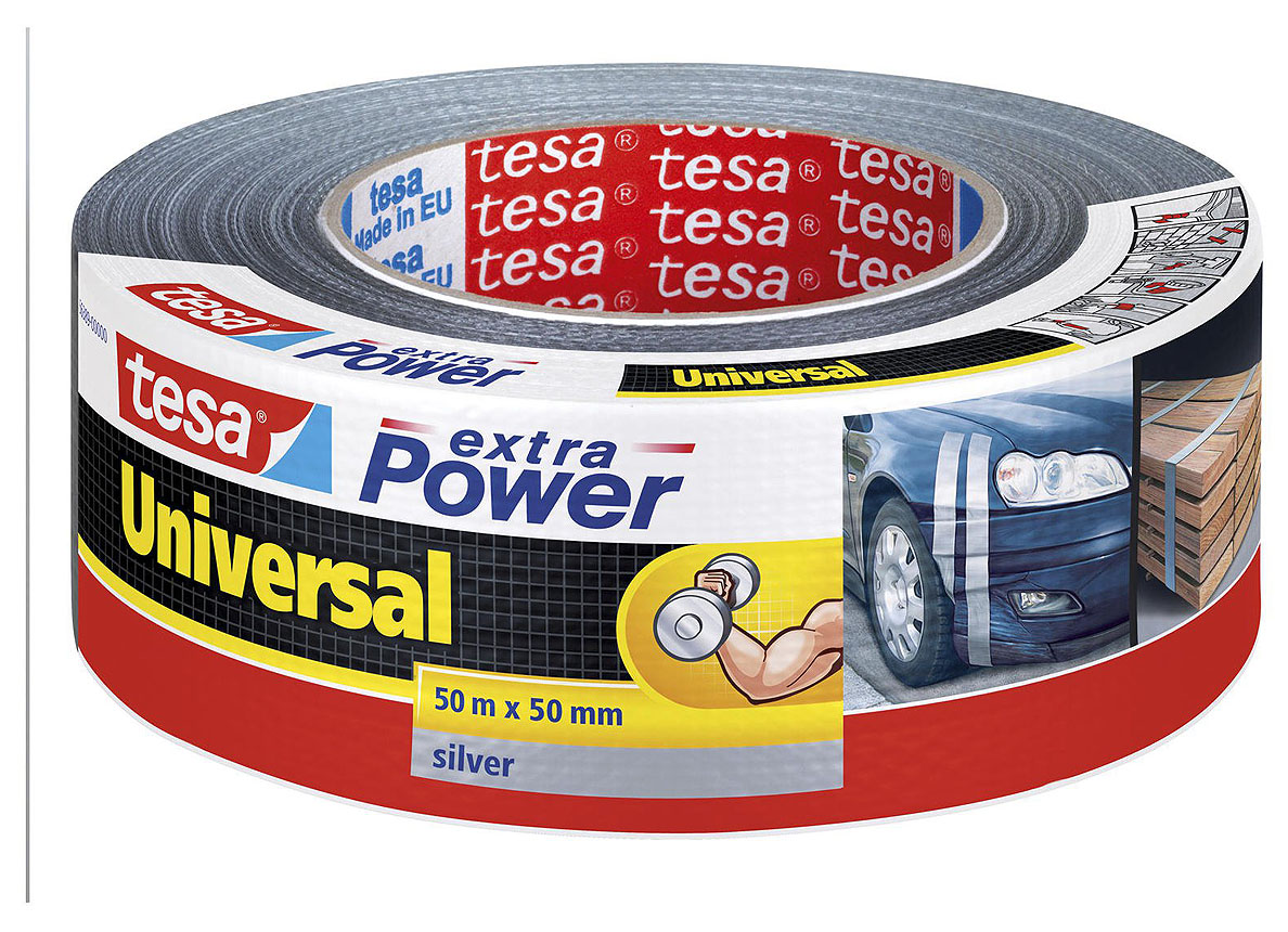 TESA EXTRA POWER UNIVERSEL GRIS 50MX50MM