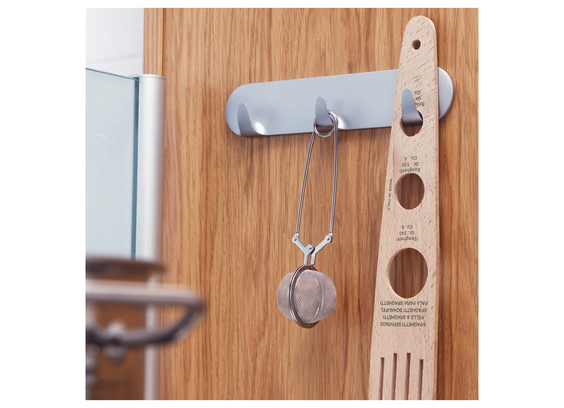 TESA POWERSTRIPS MULTI-CROCHET AVEC 4 STRIPS CHROME MAT