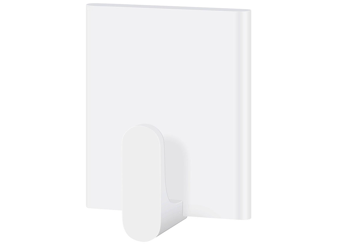 TESA POWERSTRIP CROCHETS SMALL RECTANGULAIRE BLANC