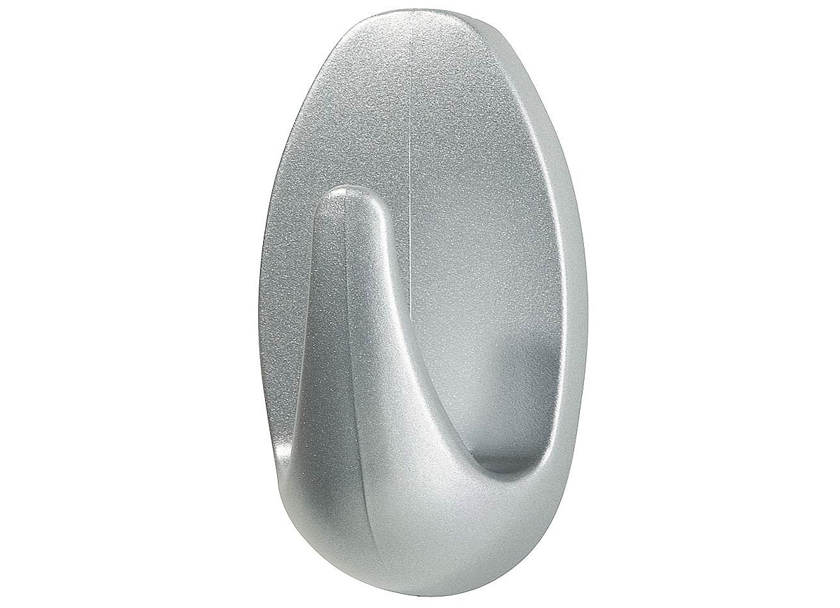 TESA POWERSTRIPS CROCHETS SMALL OVALE CHROME