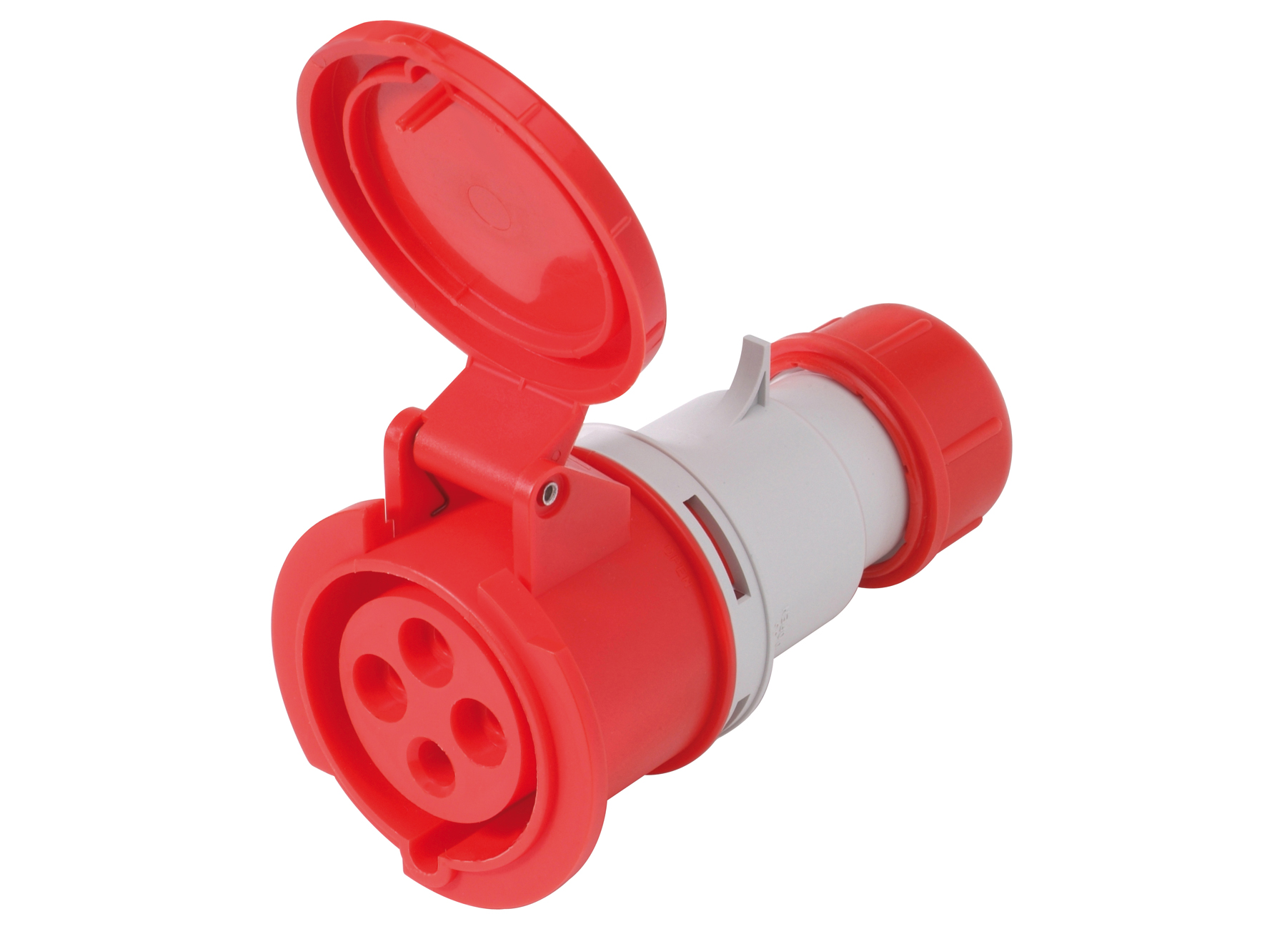 FICHE FEMELLE CEE 380V 16A 3 POLES + TERRE