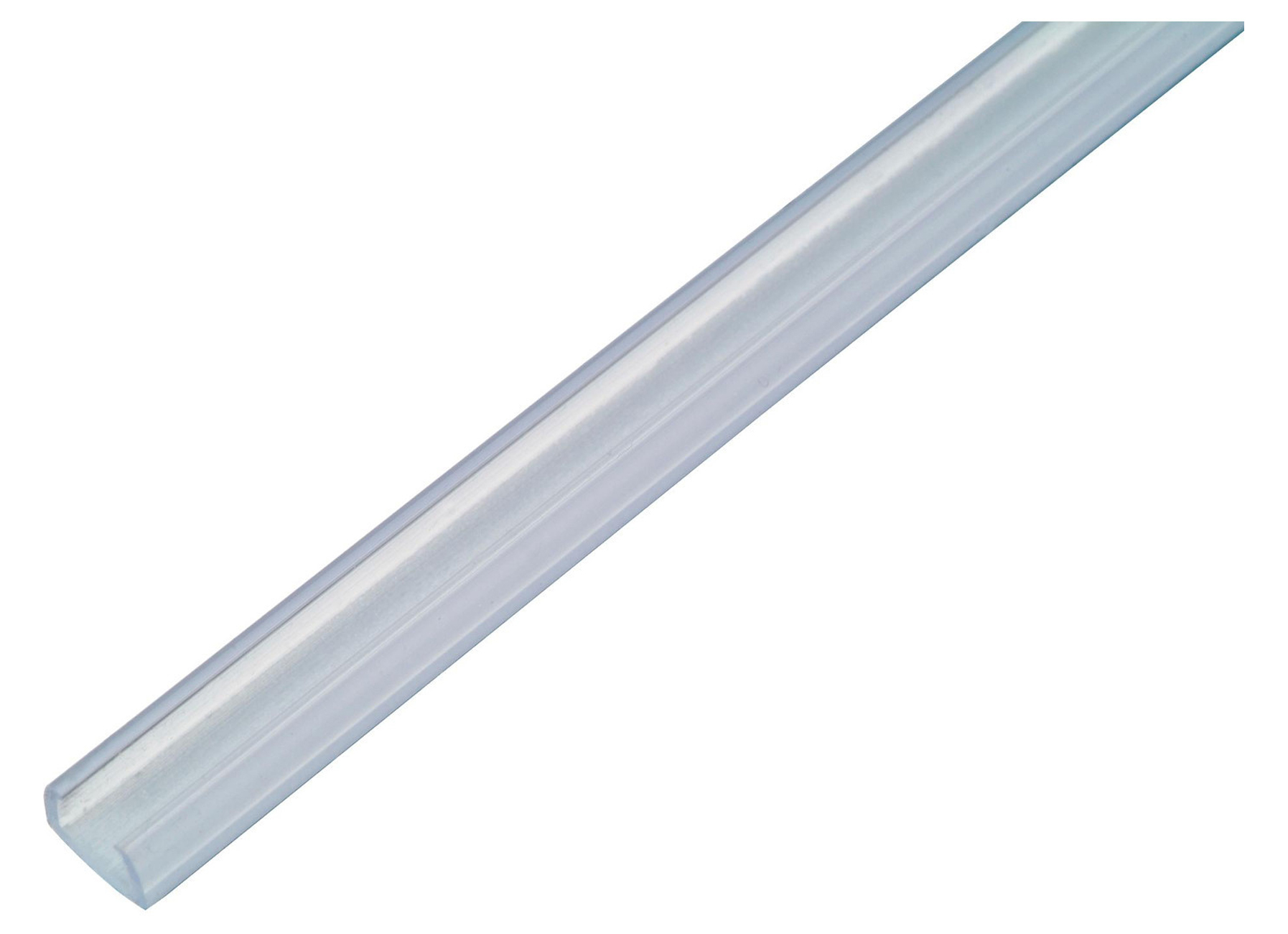 GOULOTTE AUTO-COLLANTE 8X5MM L=2M TRANSPARENT