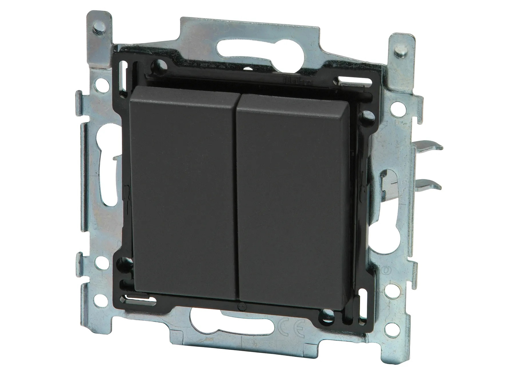 NIKO INTERRUPTEUR DOUBLE ALLUMAGE INTENSE ANTHRACITE