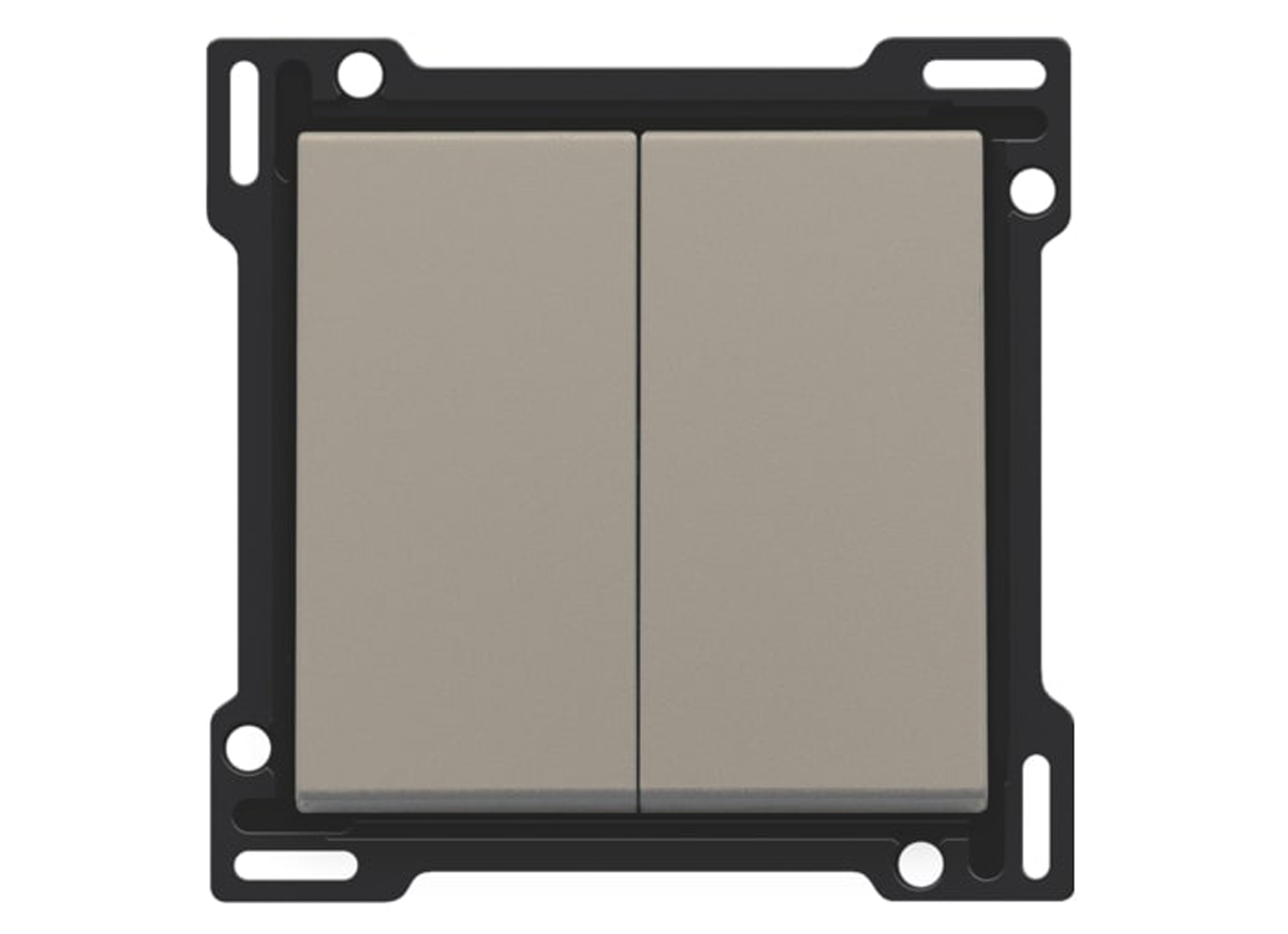 NIKO INTERRUPTEUR DOUBLE ALLUMAGE BRONZE