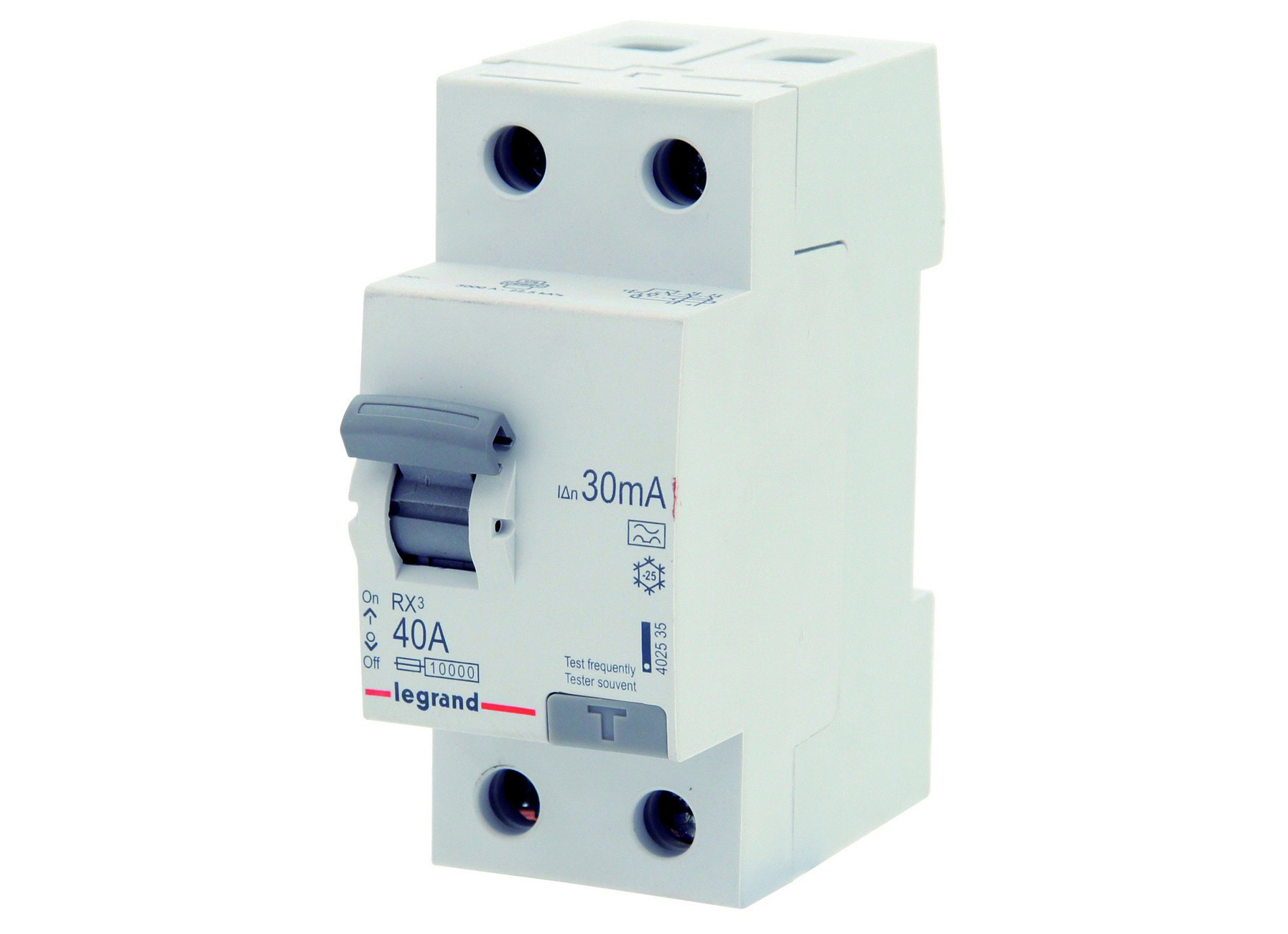 DIFFERENTIEL RX3 2P 40A 30MA BLISTER