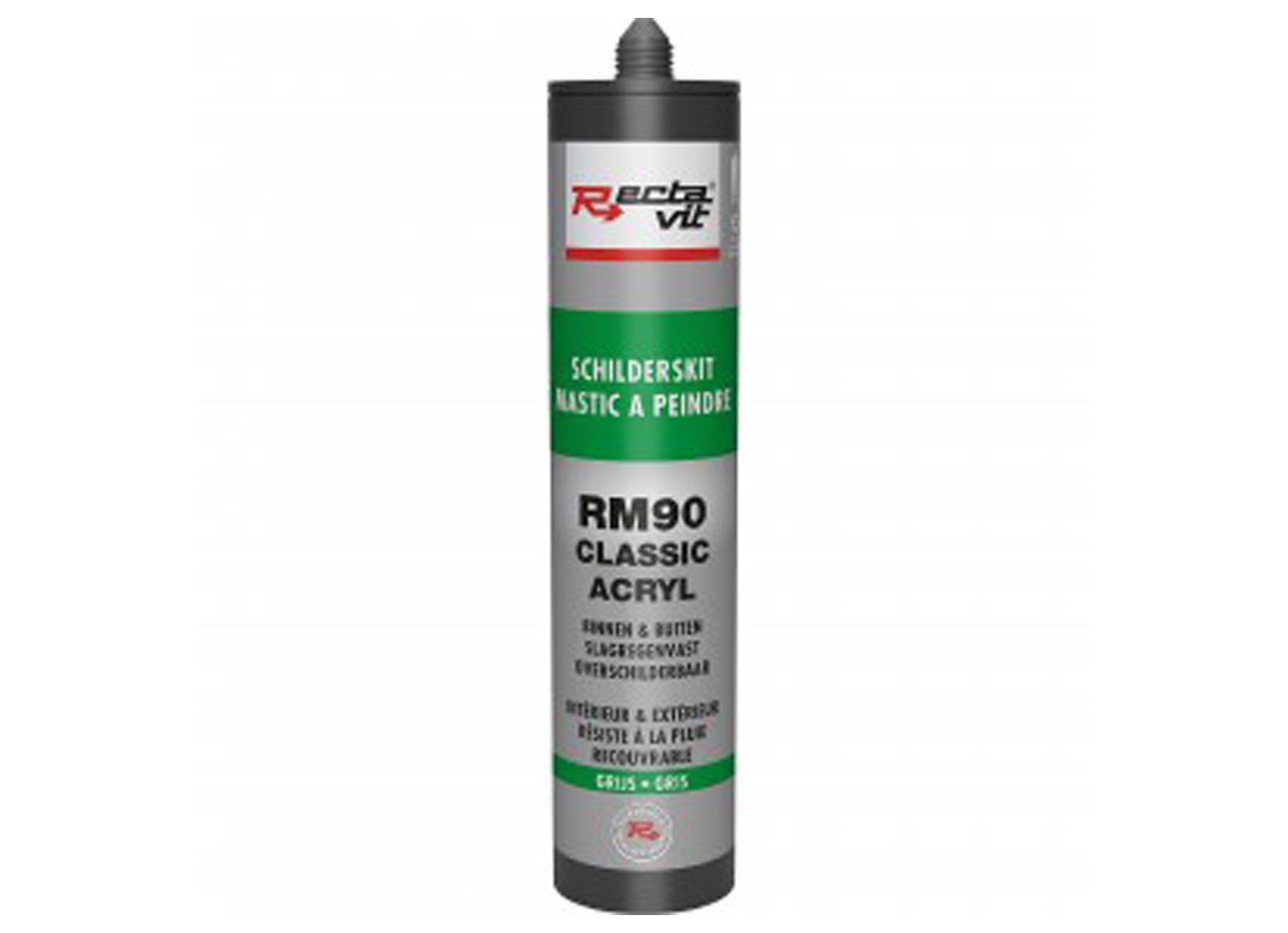 RECTAVIT MASTIC 90 SCHILDERSKIT CLASSIC ACRYL GRIJS 310 ML