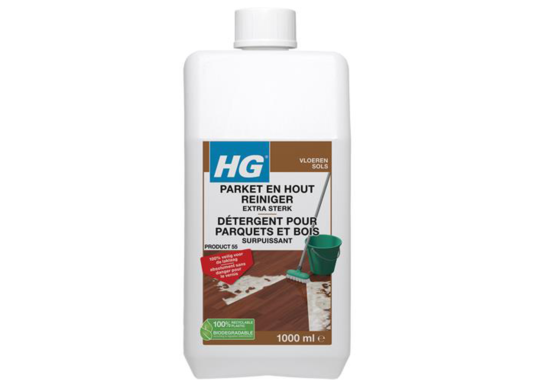 HG DETERGENT SURPUISSANT POUR PARQUETS 1L