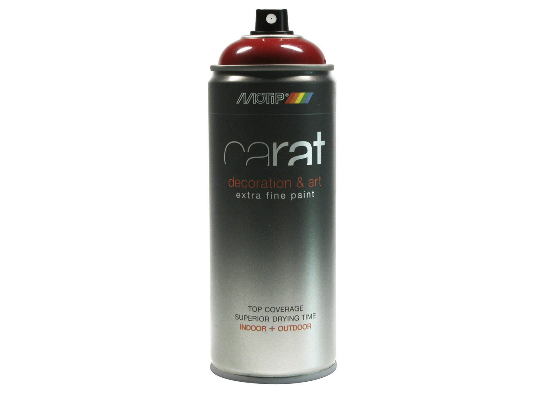 MOTIP SPRAY CARAT PEINTURE ROUGE POURPRE 400ML