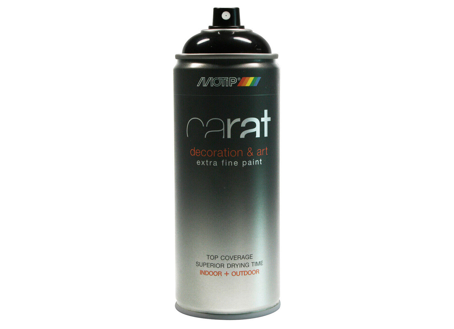 MOTIP SPRAY CARAT LAK DONKER ZWART 400ML