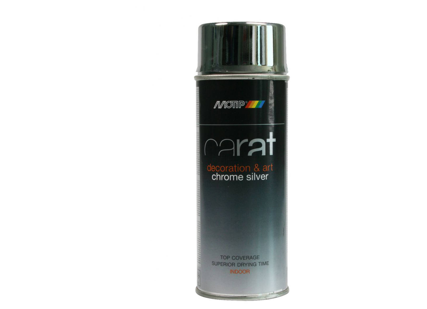 MOTIP SPRAY CARAT EFFET CHROME ARGENT 400ML