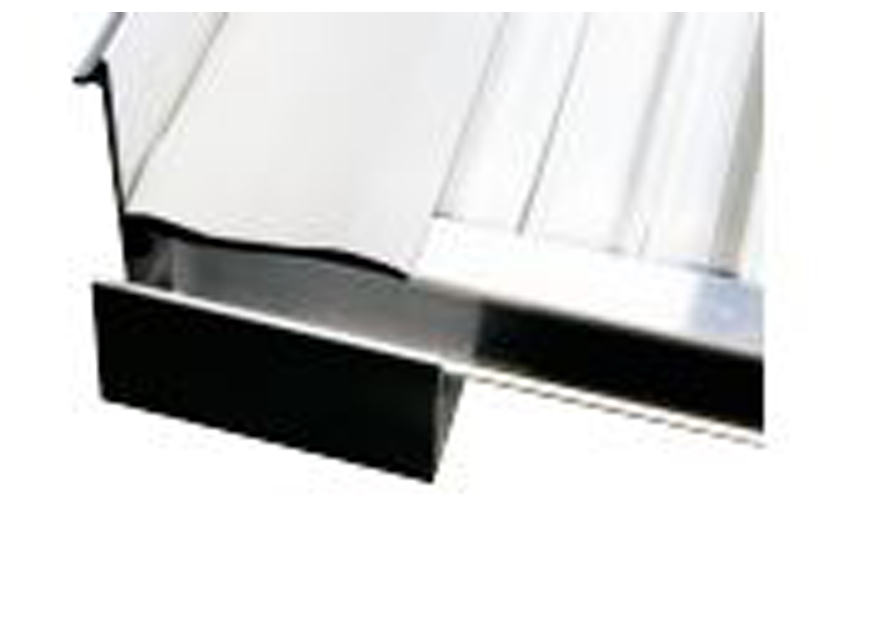 Scala Profilé d'embout pour plaques en polycarbonate 210cm 10mm aluminium