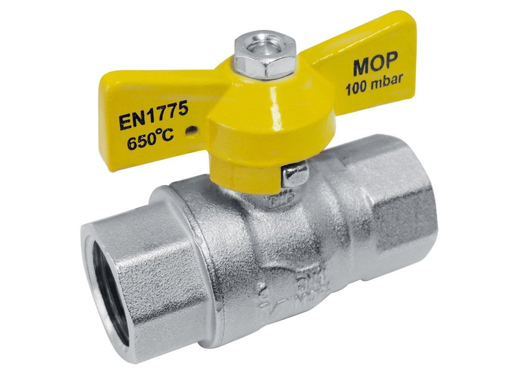 LEVICA ROBINET GAZ NATUREL 1/2''F X 1/2''F