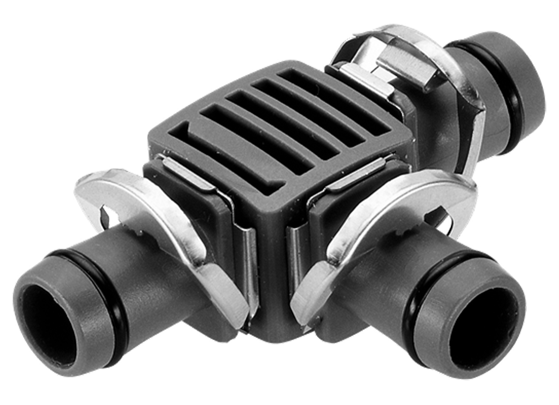 Gardena T Stuk 13mm Quick Easy 2 Stuks Tuin Bewateren Besproeien Vernevelen Koppelingen Gardena T Stuk 13mm Quick Easy 2 Stuks