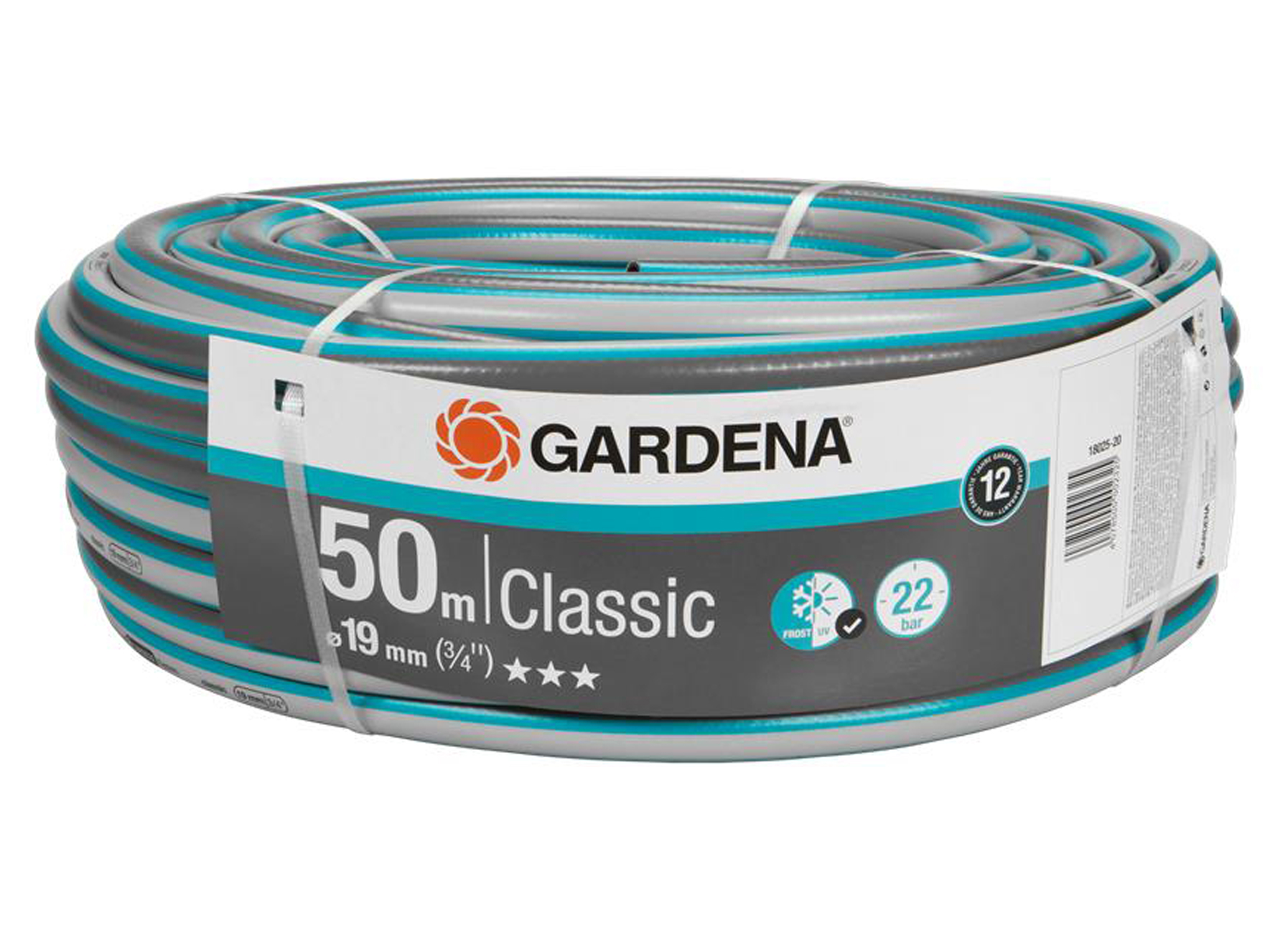 GARDENA CLASSIC TUYAU D'ARROSAGE 3/4'' 50M