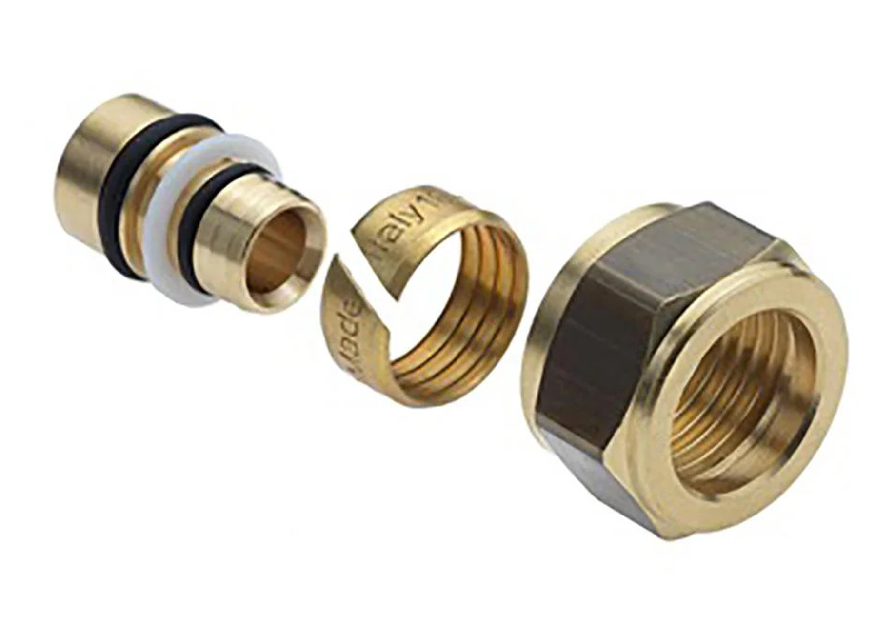 SANINSTAL OVERGANGS KNELKOPPELING 16X15MM