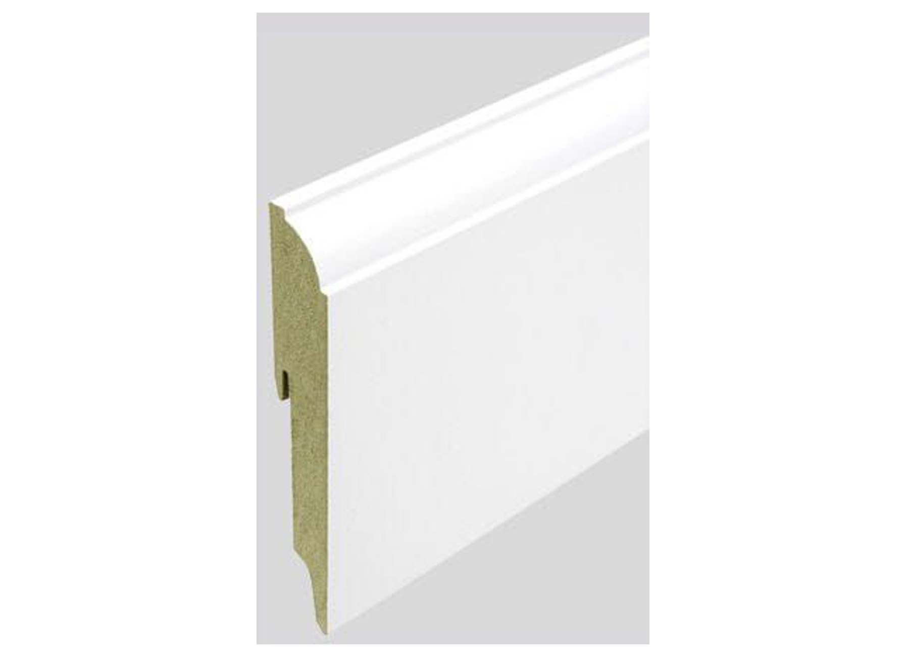 CANDO PLINTHE MURALE DECORATIVE 19120 CLASSIC BLANC 19X120MM L=240CM