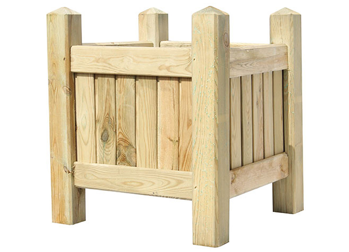 CHESTER BAC A FLEUR 500X500X550MM