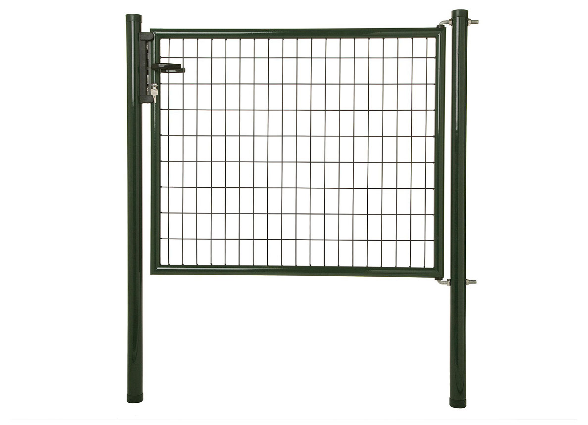 PORTAIL DE JARDIN 'NAPOLI' H 100 X L 125CM RAL 6005 VERT