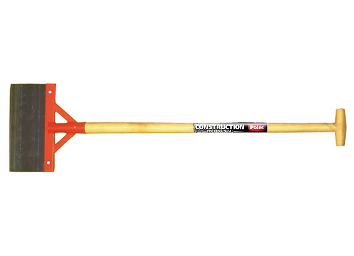 POLET GRATTOIR A BITUME 300MM POIGNEE-T