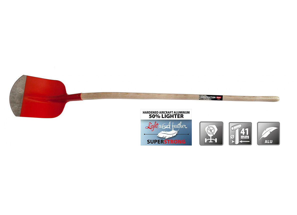 POLET PELLE A SABLE ALU NR2 SANS MANCHE- 290X240MM