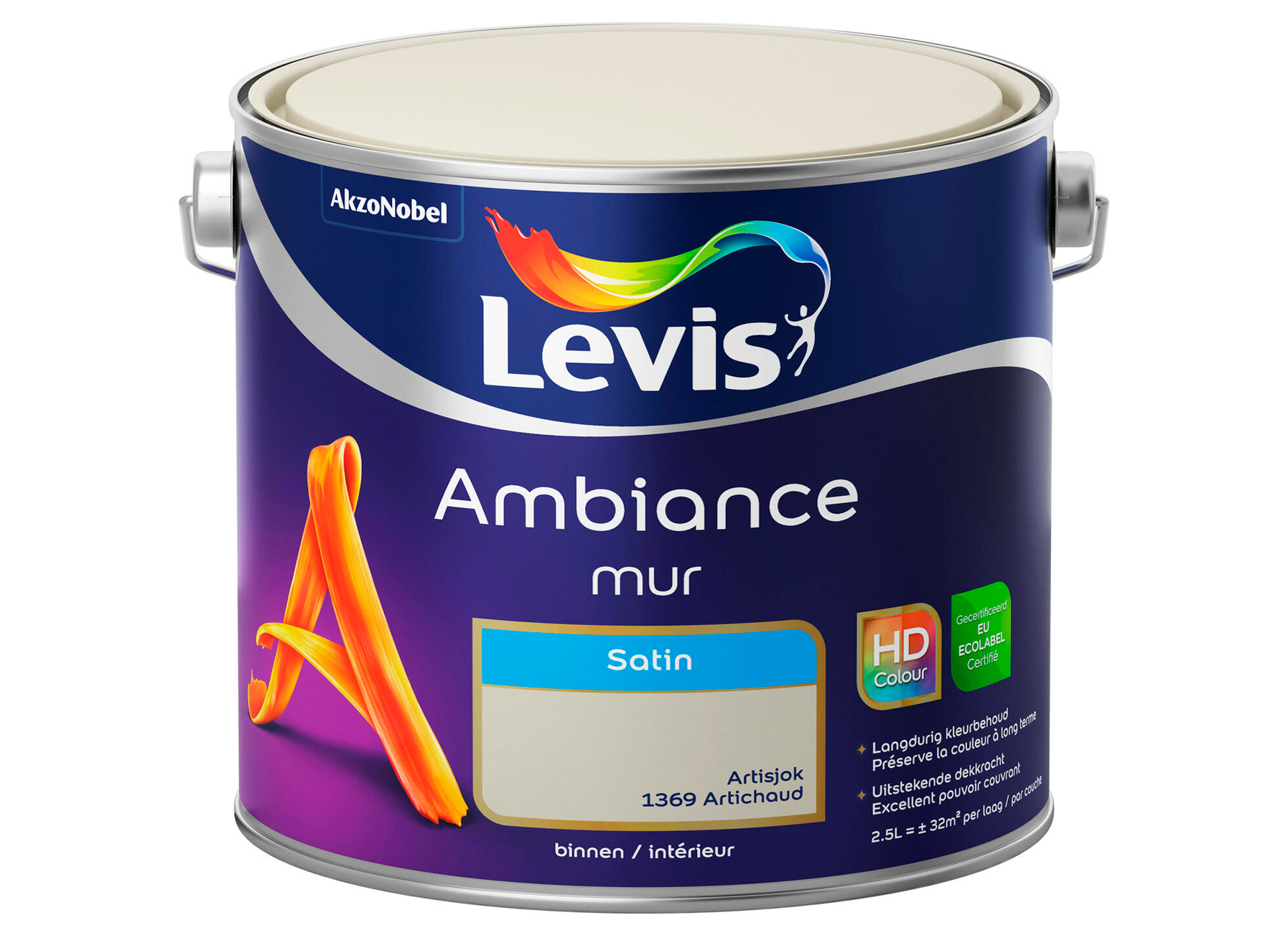 AMBIANCE MUR SATIN - ARTICHAUD 1369 2,5L
