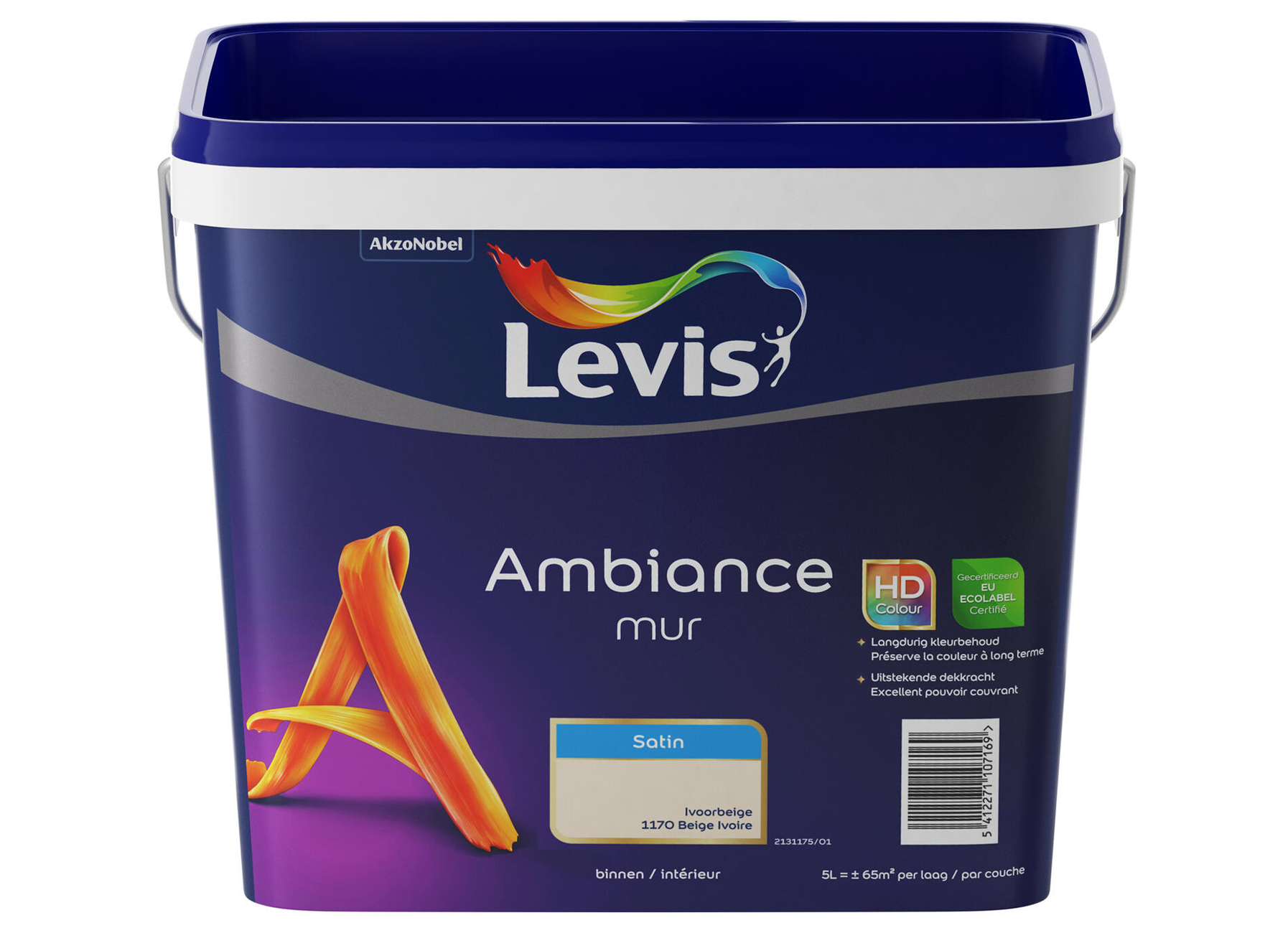 AMBIANCE MUR SATIN - BEIGE IVOIRE 1170 5L