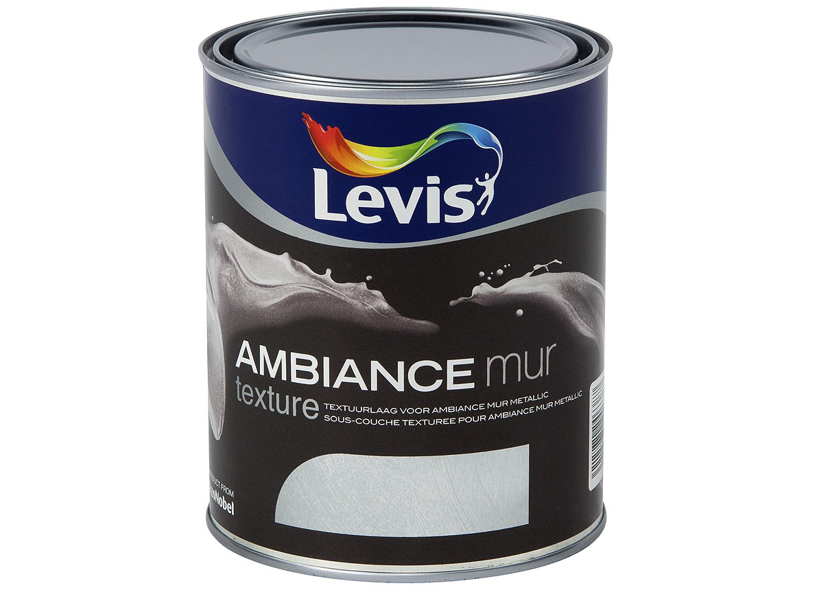 LEVIS AMBIANCE MUR TEXTURE METALLIC 1L