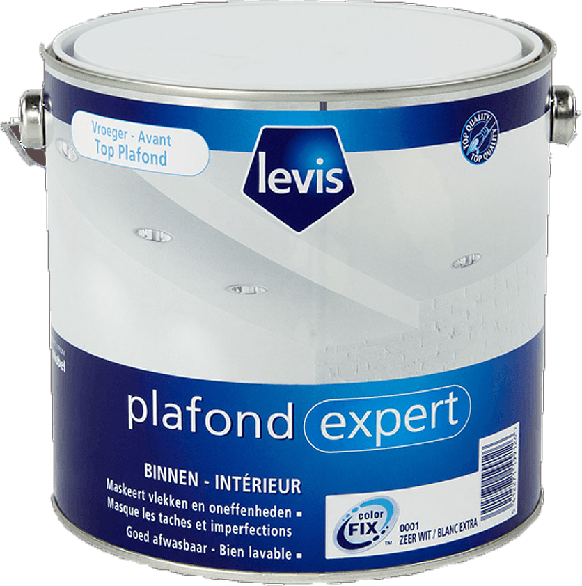Levis Plafond Expert Wit 1l Decoratie Verven Binnenverven