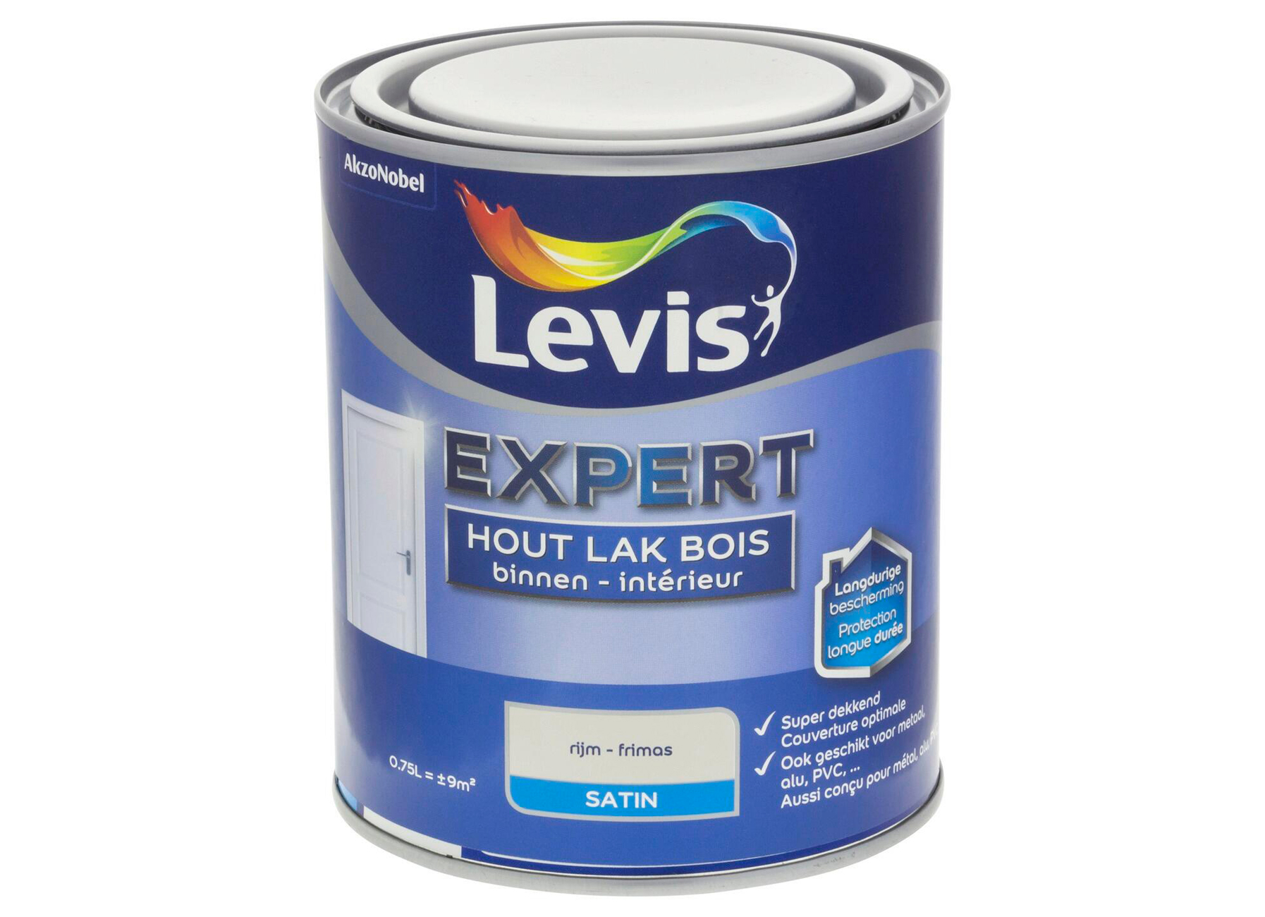LEVIS EXPERT HOUTLAK BINNEN SATIJN RIJM 7308 0,75L