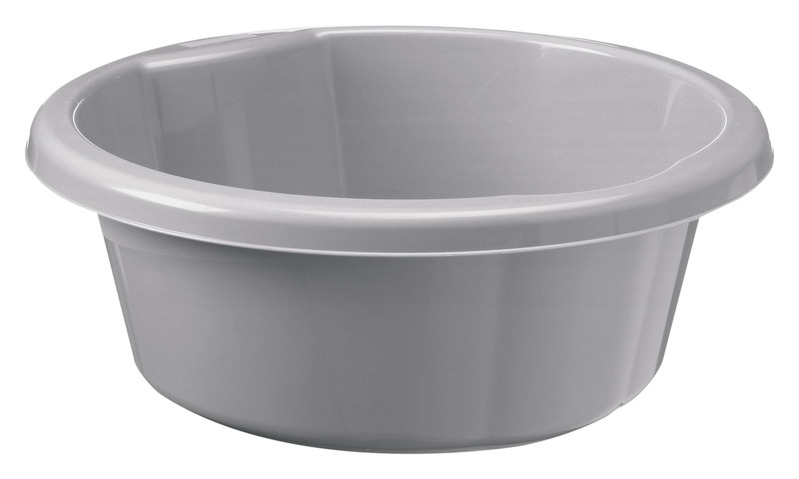 SUNWARE WATER-LINE WASBAK ROND 9L ZILVERGRIJS