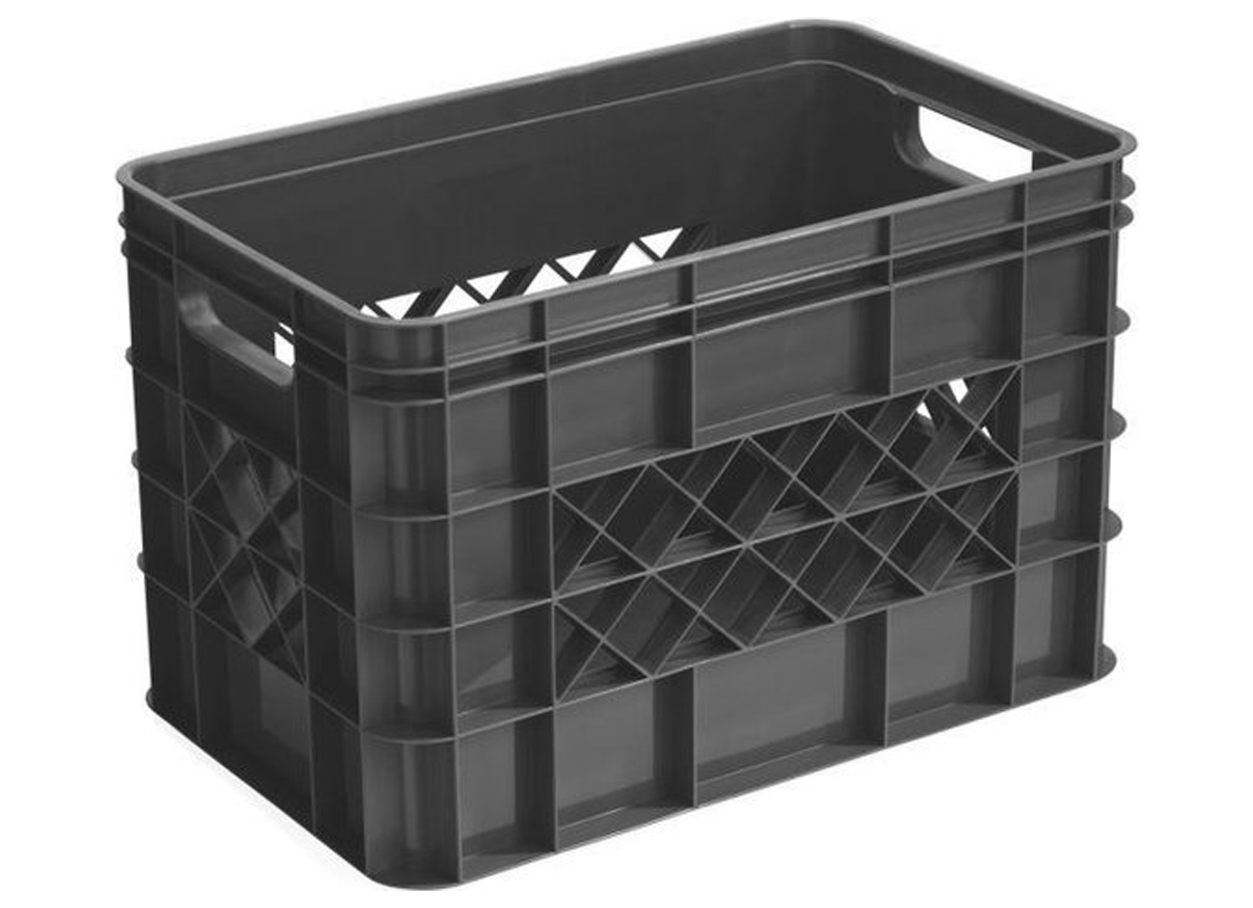 SQUARE BOITE DE RANGEMENT OUVERTE 26L ANTHRACITE