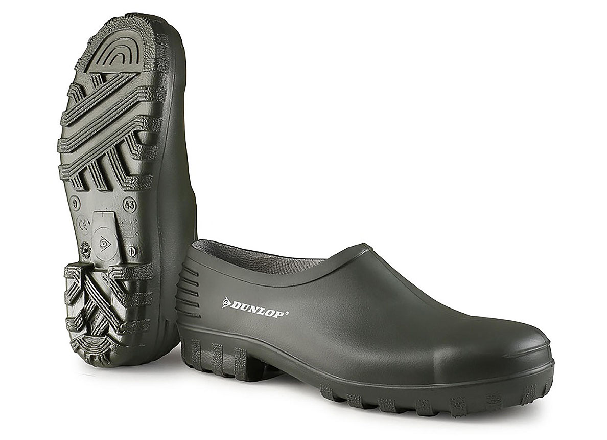 Klomp Dunlop Groen Universal - werkkledij persoonlijke veiligheid - schoenen  laarzen - schoenen - diverse schoenen - klomp dunlop groen universal