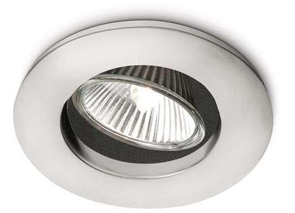 PHILIPS INBOUWSPOT AGENA RECESSED NICKEL 1X35W 230V
