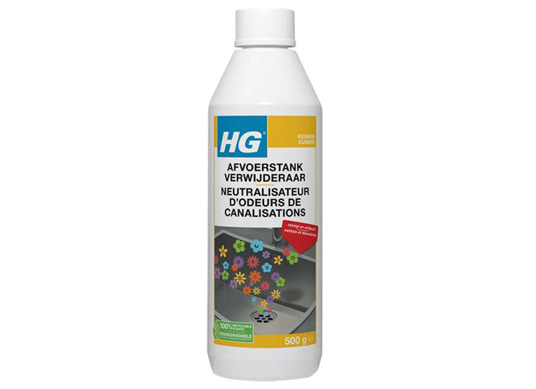 HG NEUTRALISATEUR D'ODEURS DE CANALISATIONS 500G