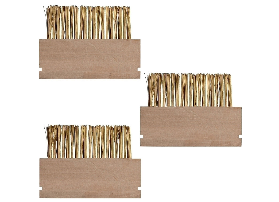 ONKRUIDBORSTEL VOOR HOUDER 3 STUKS