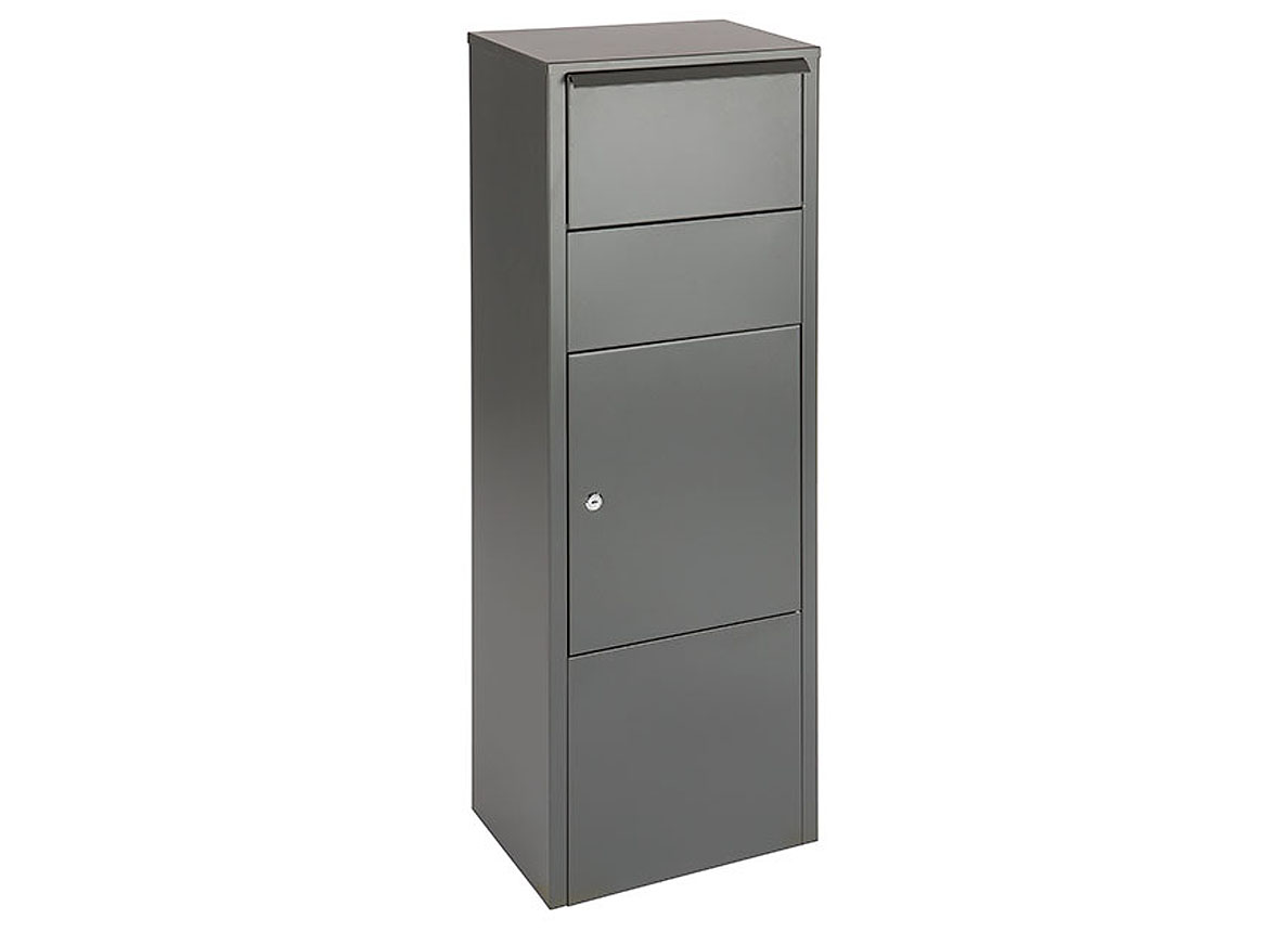 BOITE AUX LETTRES LIBRE POUR PAQUETS HANNOVER GRIS MAT